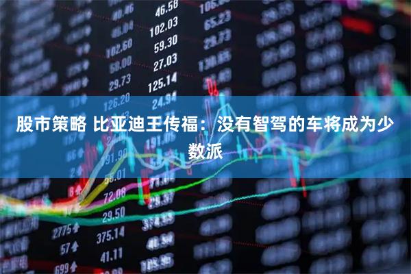股市策略 比亚迪王传福：没有智驾的车将成为少数派