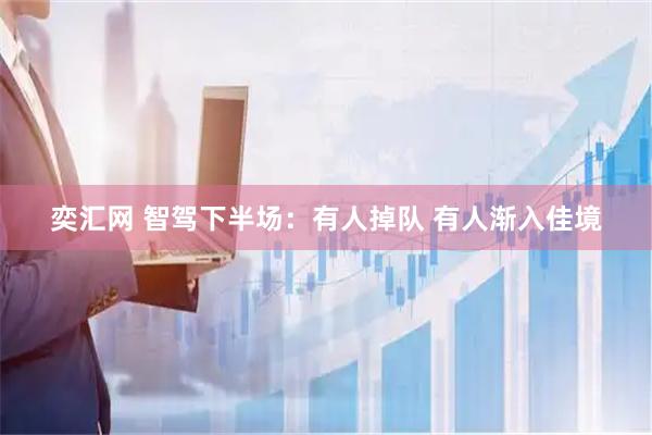 奕汇网 智驾下半场：有人掉队 有人渐入佳境