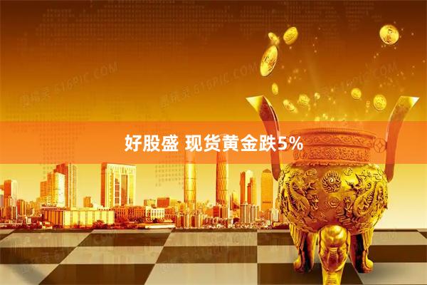 好股盛 现货黄金跌5%